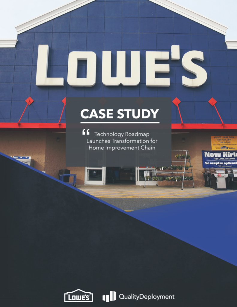 Lowes Case Study Cover with Logo